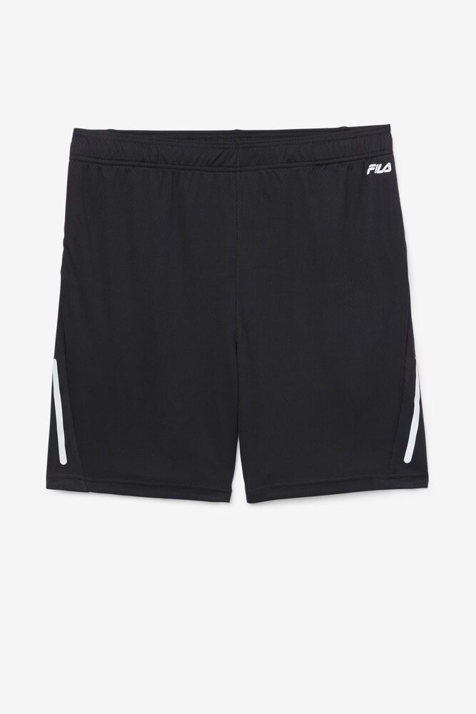 Fila Gaylon Shorts Black - Mens - 79410XURH